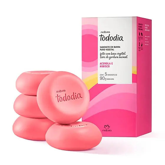 Sabonetes em Barra Natura Tododia - Variadas Fragrâncias Disponível