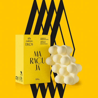 Sabonete em Barra Massageador Ekos Maracujá