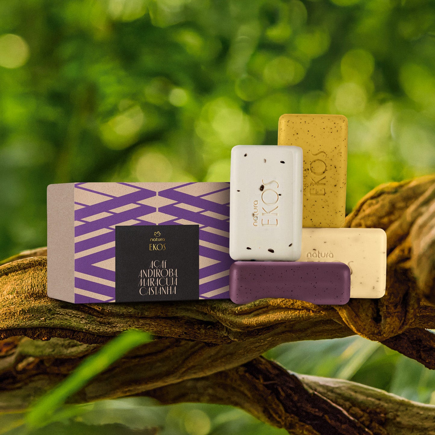 Sabonete em Barra Puro Vegetal Esfoliante Ekos – Natura