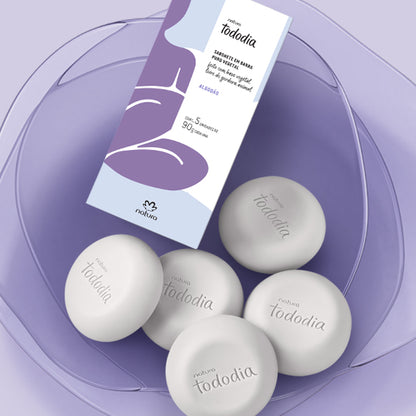 Sabonete em Barra Puro Vegetal Tododia Algodão – Natura