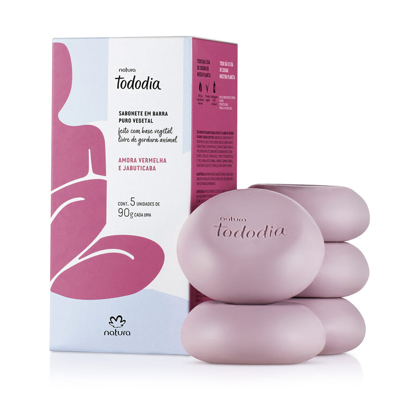 Sabonetes em Barra Natura Tododia - Variadas Fragrâncias Disponível
