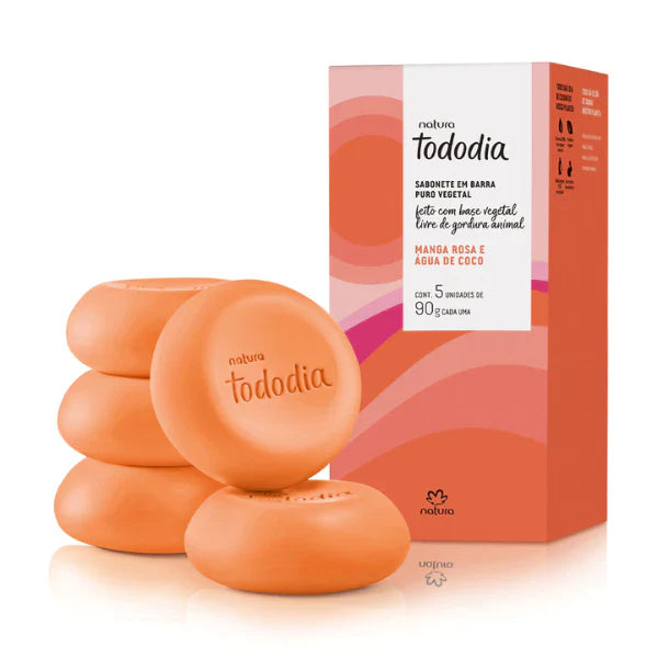 Sabonetes em Barra Natura Tododia - Variadas Fragrâncias Disponível