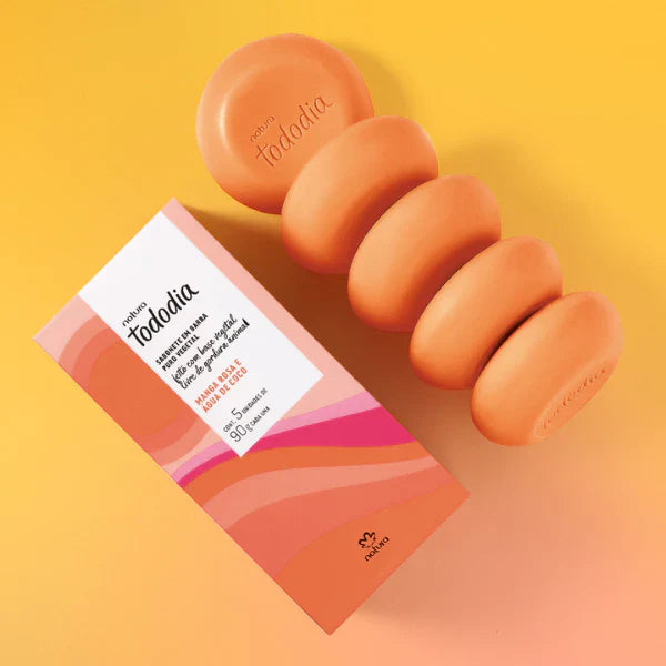 Sabonetes em Barra Natura Tododia - Variadas Fragrâncias Disponível