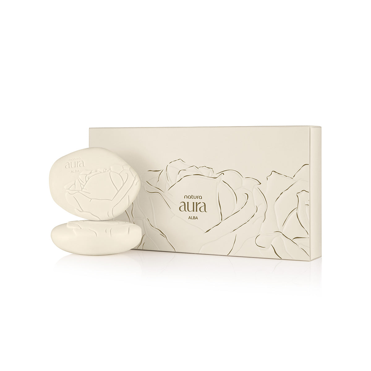 Sabonetes Perfumados em Barra Natura Aura Alba – 2 unidades de 90 g