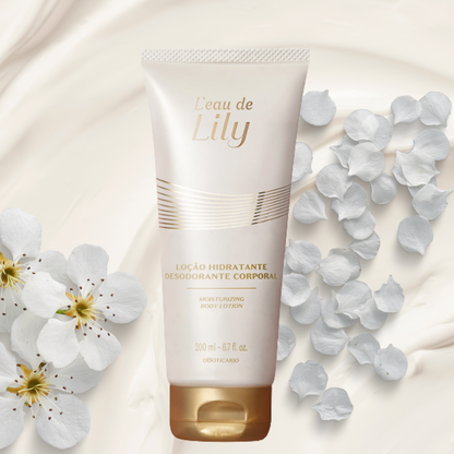 Loção Hidratante Desodorante Corporal L’eau de Lily – 200ml