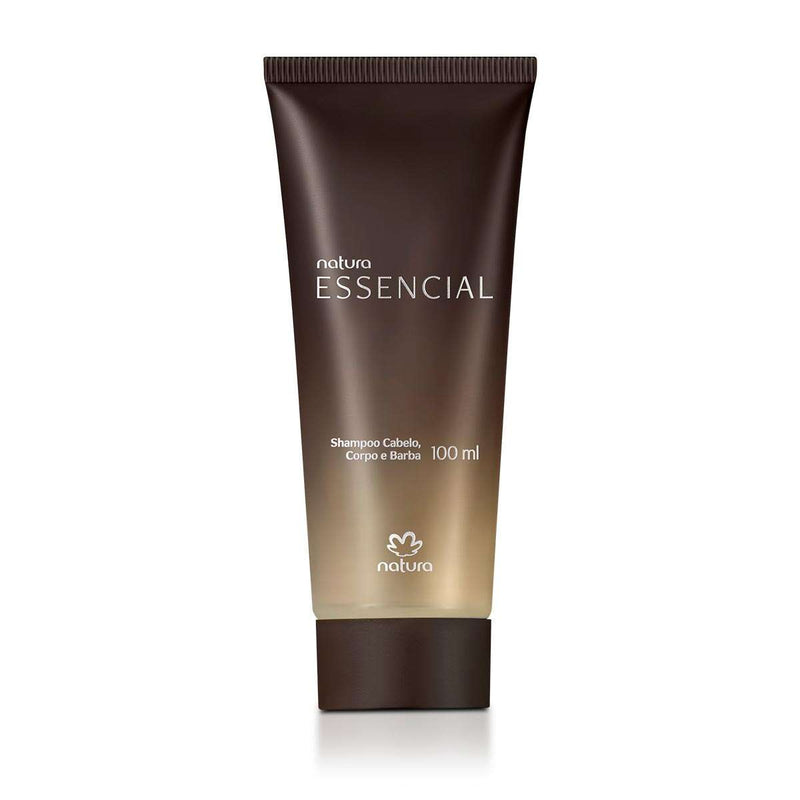Shampoo Cabelo, Corpo e Barba Essencial – Natura (100 ml)