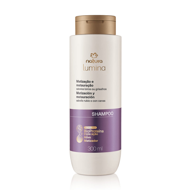 Shampoo Matizador Lumina – Matização e Restauração para Loiros & Grisalhos (300ml)