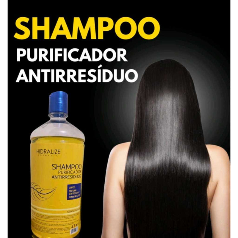 Shampoo Purificador Anti-Resíduos Limpeza Profunda – Hidralize 1L