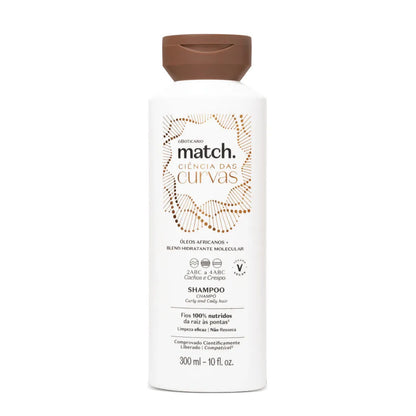 Kit Match Ciência das Curvas Shampoo + Condicionador e Leave-In – O Boticário