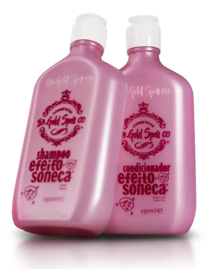 Linha Gold Spell Efeito Soneca – Shampoo, Condicionador, Máscara e Óleo Reparador