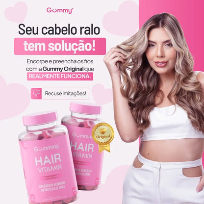 Gummy Hair Vitamin Tuttu Frutti – 60 unidades