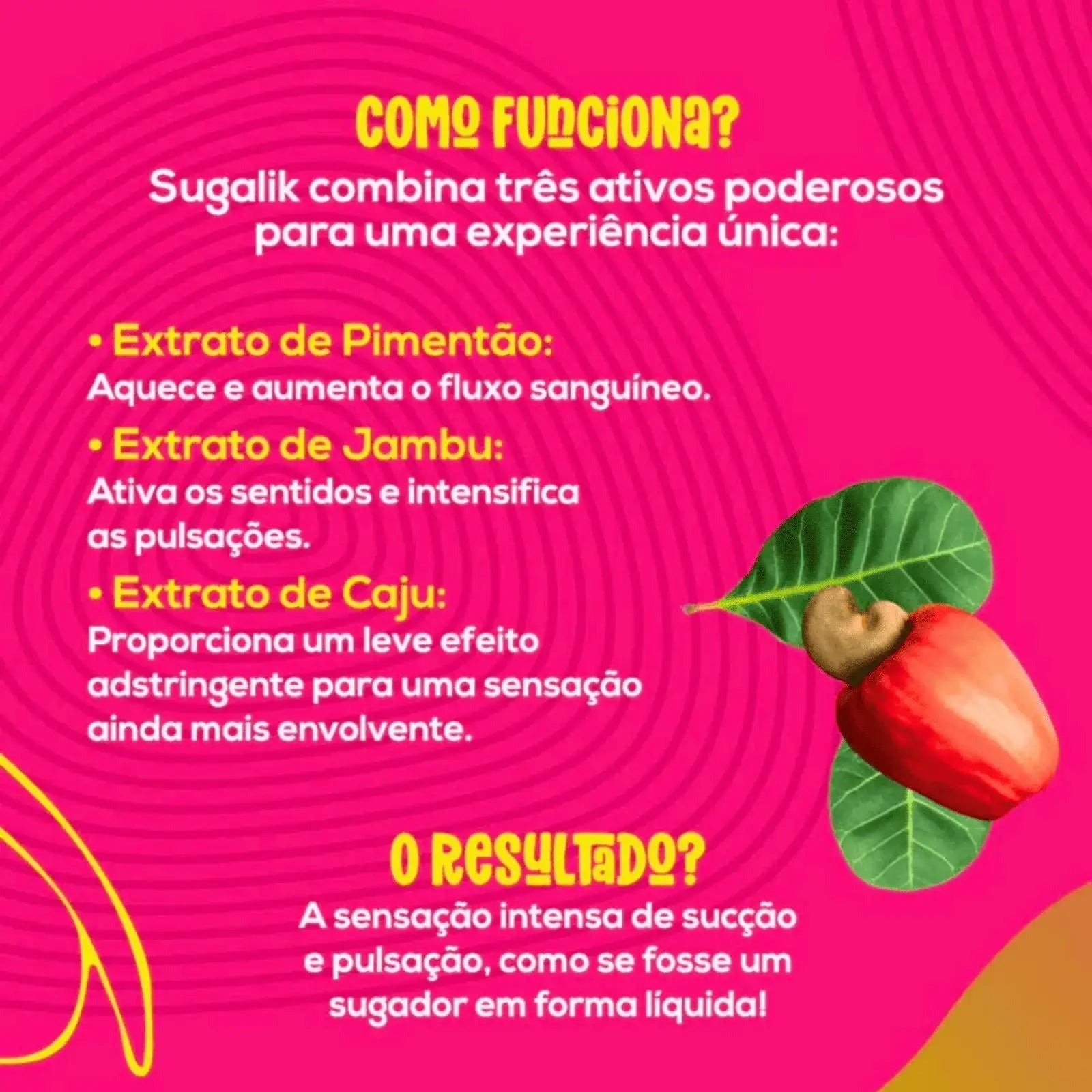 SugaLik – Gel Excitante Beijável Unissex Sabor Pistache