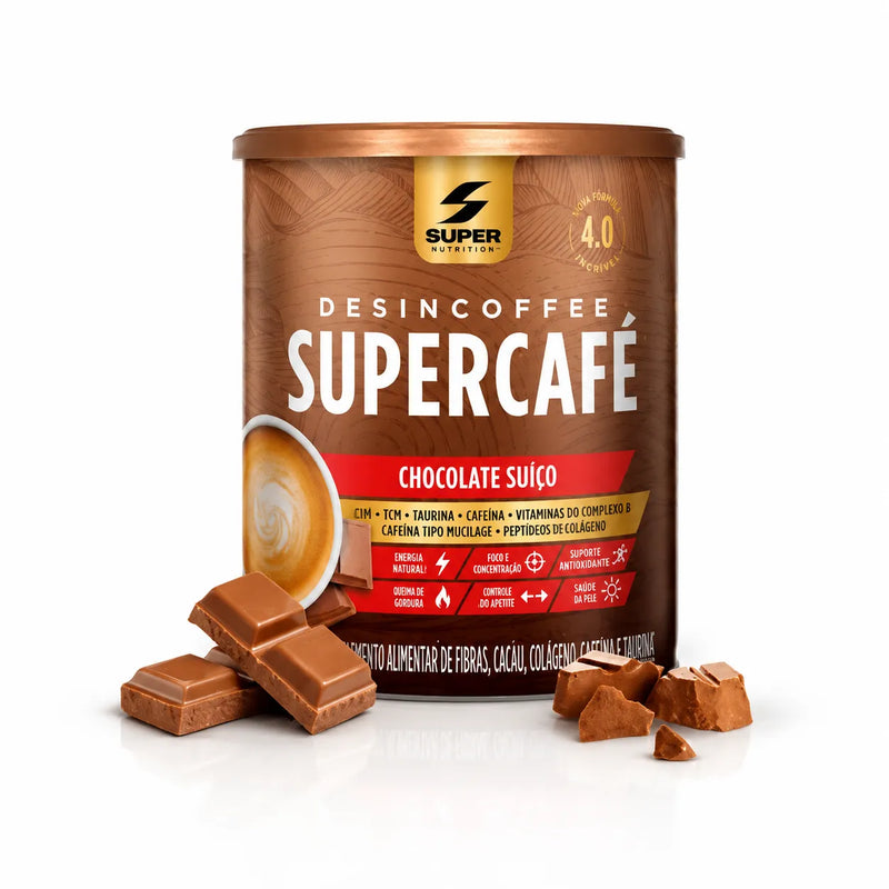 Super Coffee Desincoffee Chocolate Suíço 220g