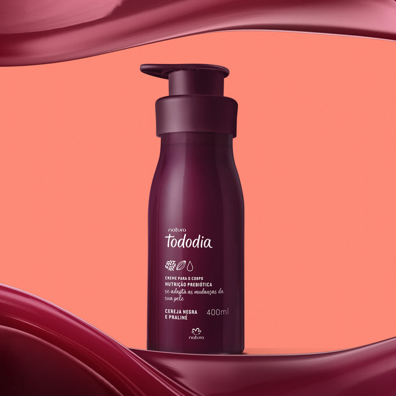 Creme Desodorante Nutritivo Corporal – Cereja Negra & Praliné