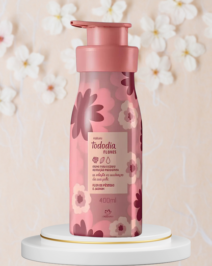 Creme Hidratante Corporal Tododia Flor de Pêssego e Jasmim – 400ml