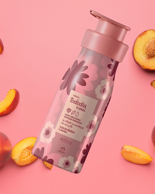 Creme Hidratante Corporal Tododia Flor de Pêssego e Jasmim – 400ml