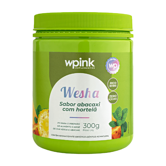 Wesha Chá Verde e Abacaxi 300g – Wpink