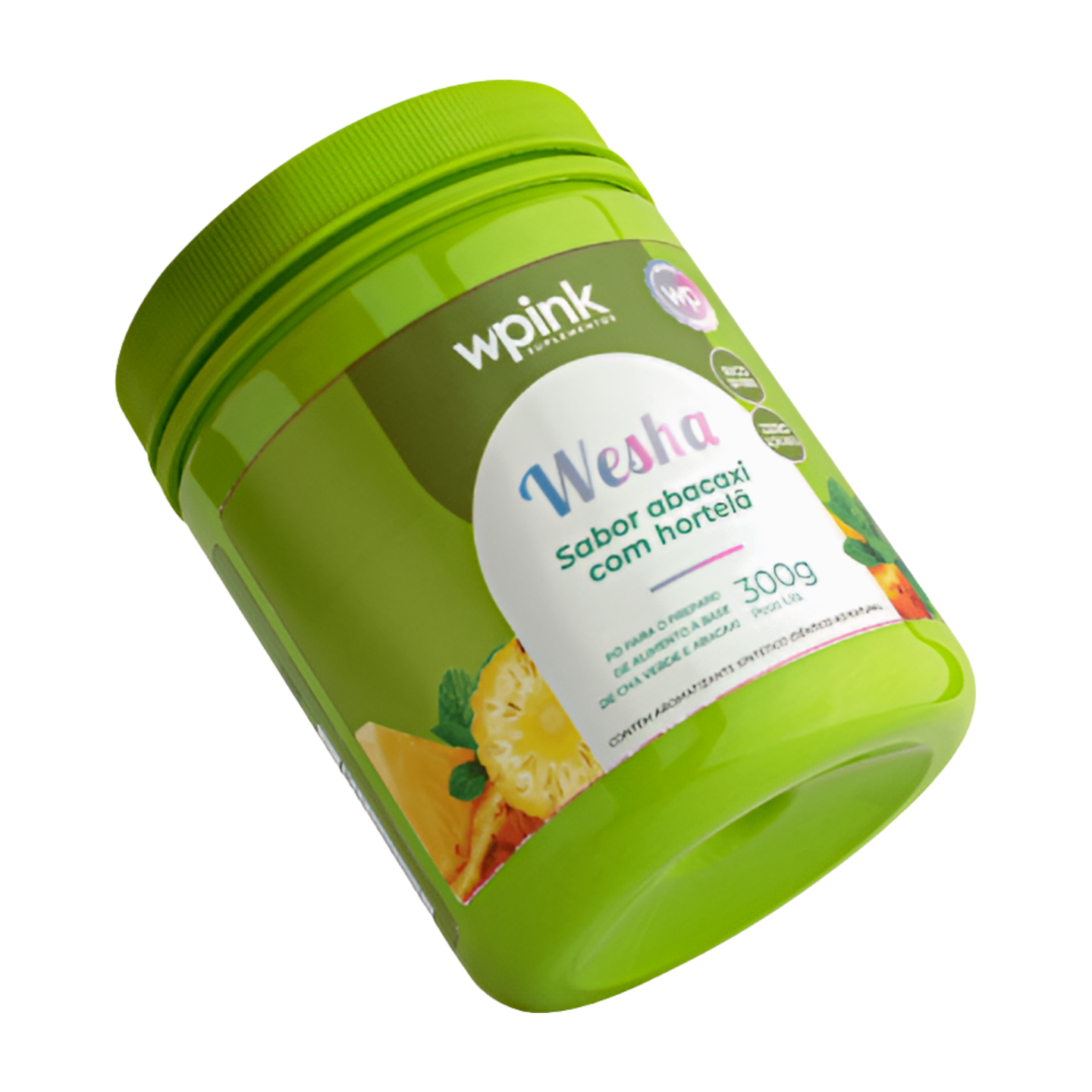 Wesha Chá Verde e Abacaxi 300g – Wpink