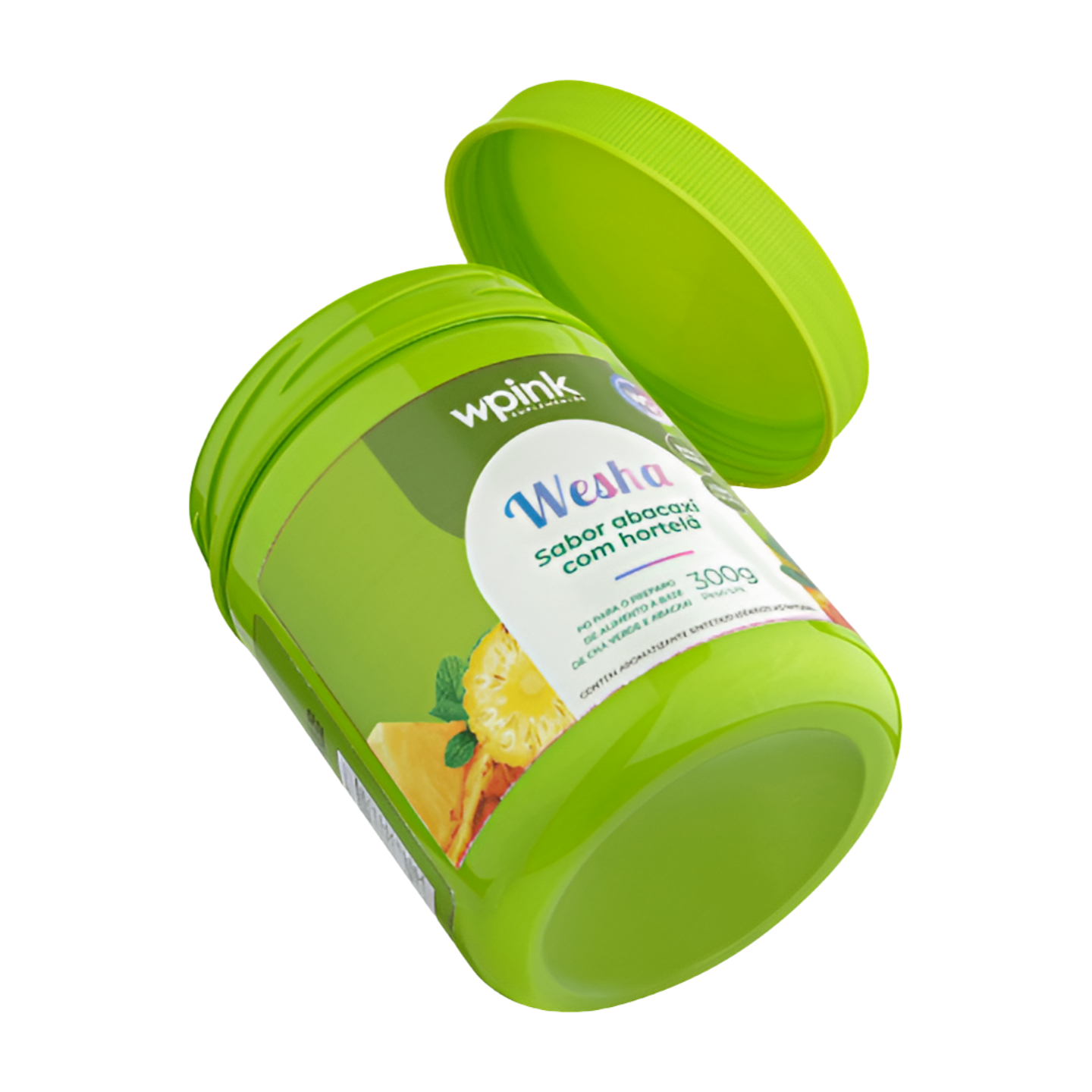 Wesha Chá Verde e Abacaxi 300g – Wpink