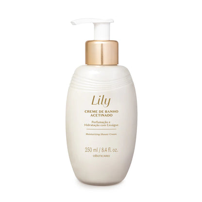 Creme de Banho Acetinado Lily 250ml | Lily O Boticário