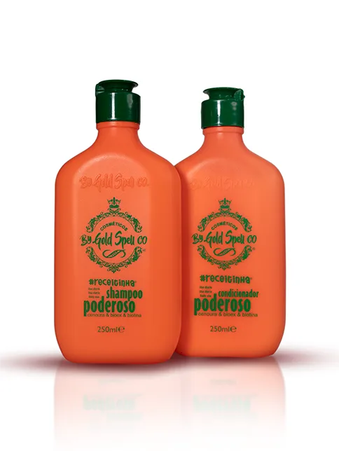 Kit Completo Linha Poderosa - 5 Produtos para um Cabelo Perfeito!