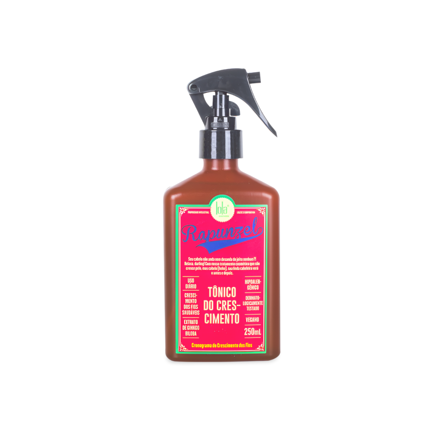 Spray Rapunzel Tônico Capilar 250ml – Lola Cosmetics