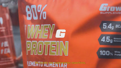 Whey Protein Concentrado 1KG – Growth Supplements