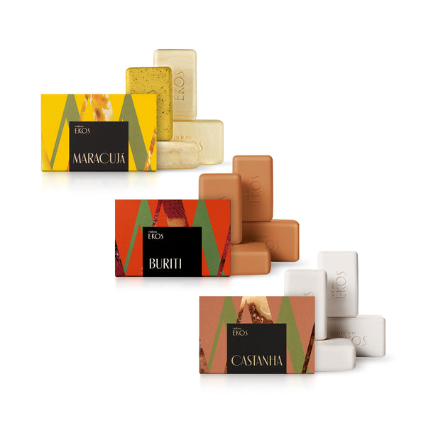 Sabonetes Natura Ekos – Buriti, Castanha e Maracujá